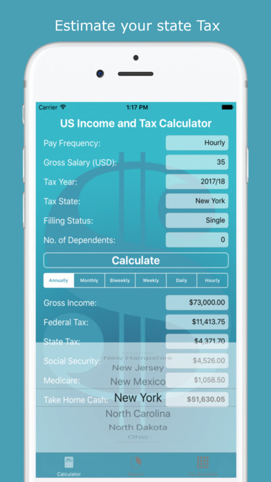 USA Income Tax Calculator screenshot 4