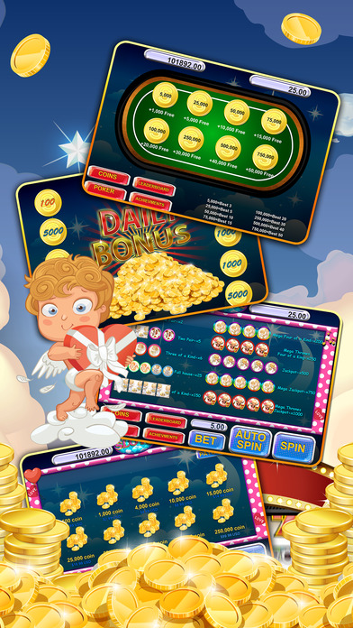 Cute Angel Slots Vegas Games screenshot 2