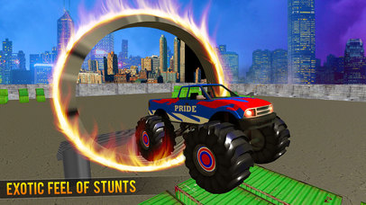 Monster Truck Stunt Drive 3D screenshot 3