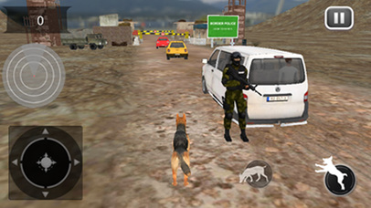 US Border Watch Sniffer : Security Dog Game screenshot 2