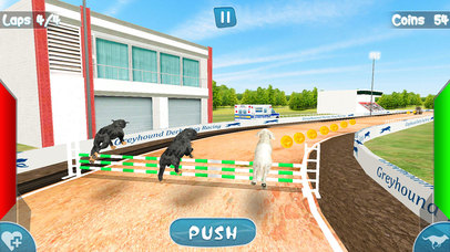 Greyhound Derby Dog Racing - Wild Dog 3D Simulator screenshot 2