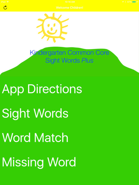 Common Core Sight Words For Kindergarten