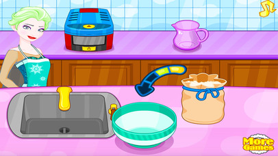 لعبة طبخ كرات الارز - العاب طبخ سارة screenshot 4
