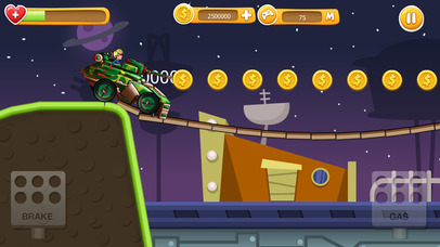 Super Henry's Gum - Drive Hill Racer screenshot 2