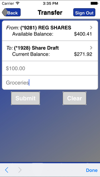 Mass Family CU Mobile Banking screenshot 3