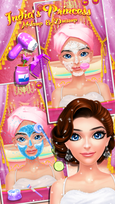India's Princess Makeup & Dressup screenshot 2