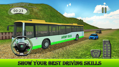 US Army Officer Bus Driving screenshot 3