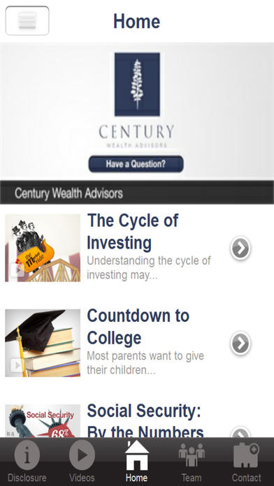 Century Wealth Advisors screenshot 2