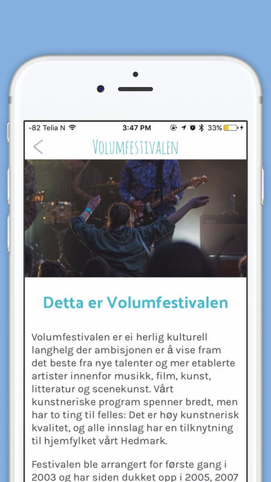 Volumfestivalen screenshot 3