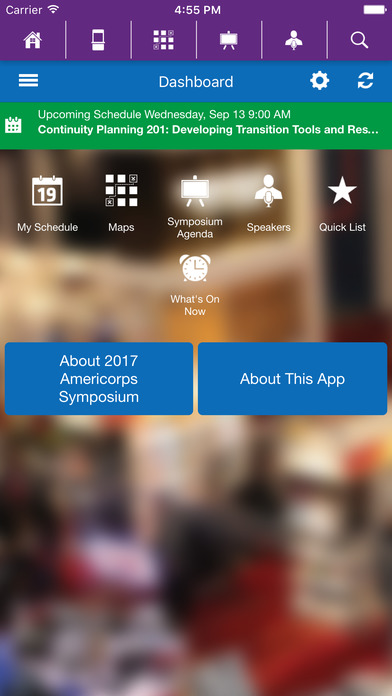2017 AmeriCorps State and National Symposium screenshot 2
