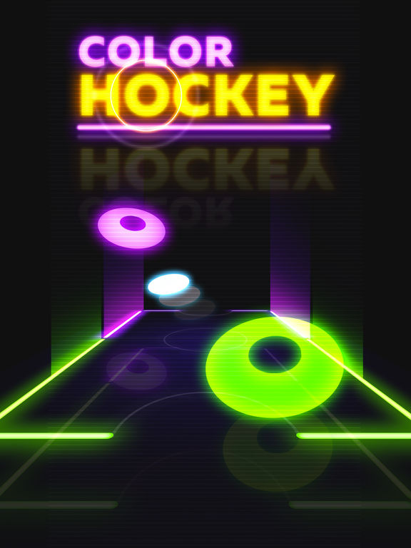 Цветной хоккей на iPad
