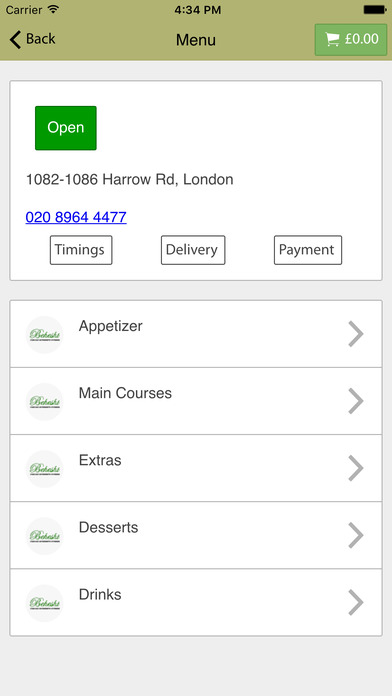 Behesht Restaurant London screenshot 2