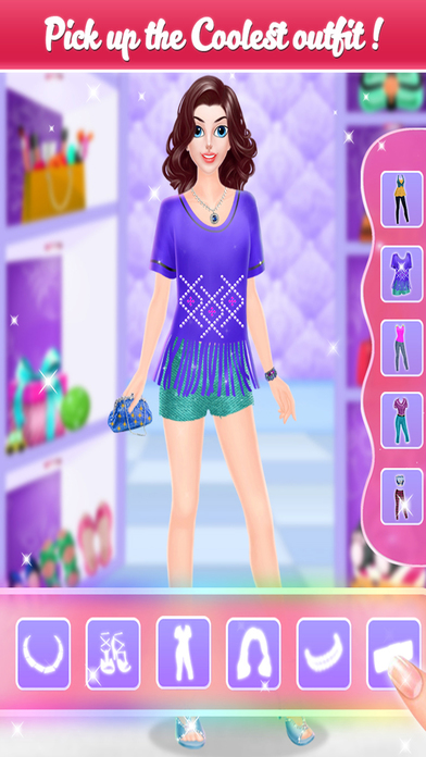 Model Star Girl Hair Salon screenshot 3