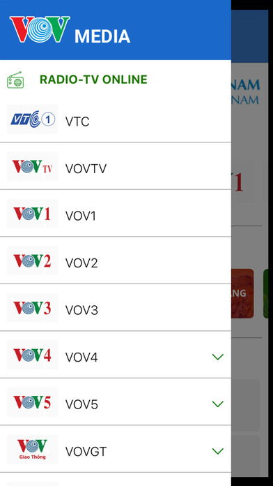 VOV Media. screenshot 2