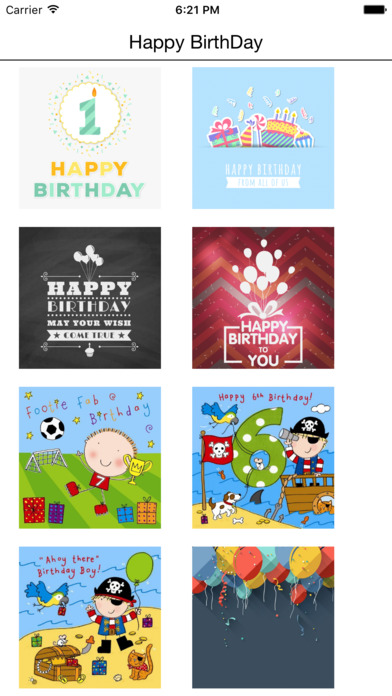 Happy Birthday Cards. screenshot 3