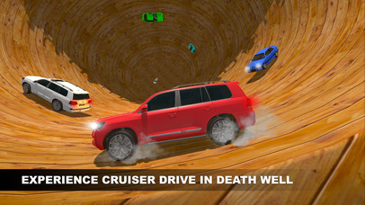 Well of Death Prado Car Stunt Rider-SUV jeep climb screenshot 2