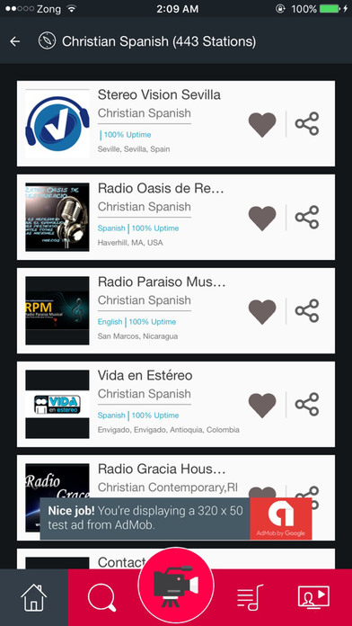 Christian Spanish FM Radio Stations screenshot 2