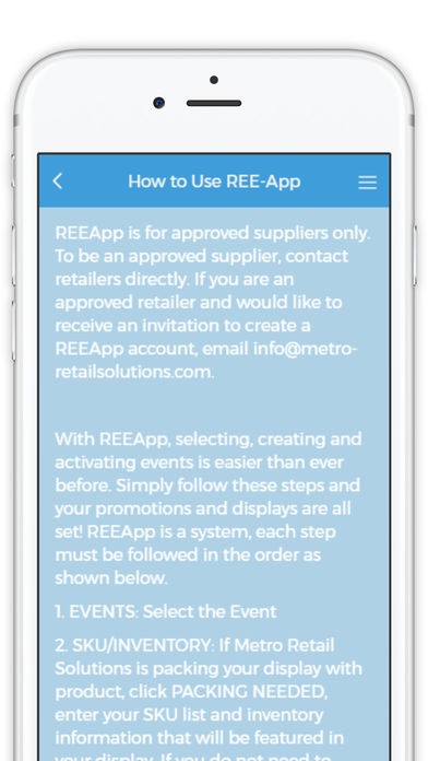 REE-App screenshot 2