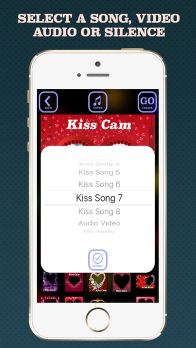 Kiss Cam video maker music screenshot 3