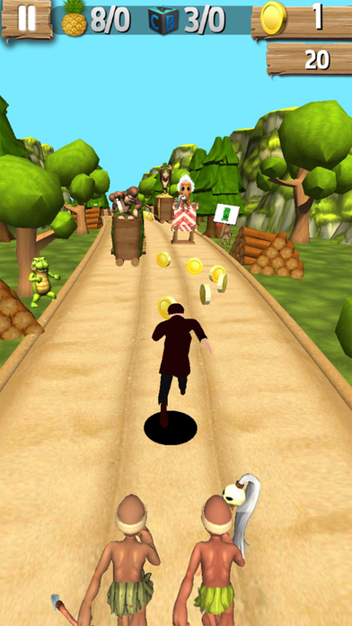Pean Run Adventure Game screenshot 2