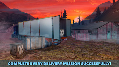 American Trucker: Cargo Delivery Simulator 3D screenshot 2
