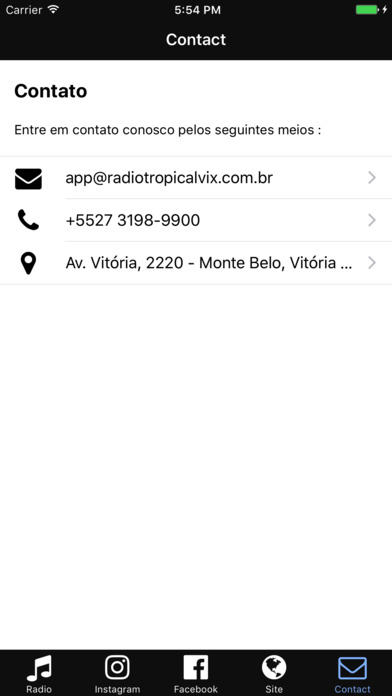 Rádio Tropical Vix screenshot 4