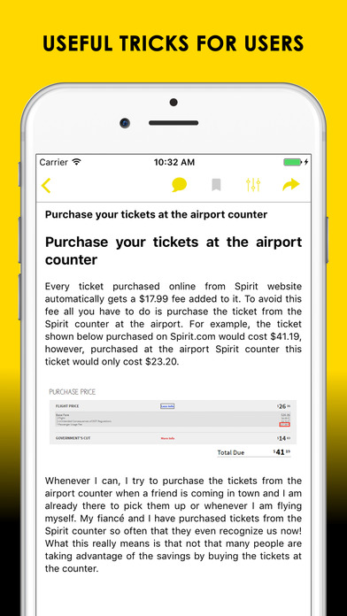 GuideBook for Spirit Airlines screenshot 3