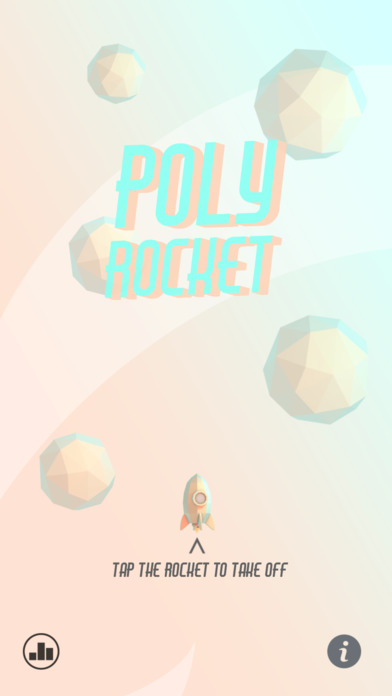 PolyRocket Asteroid Runner screenshot 2