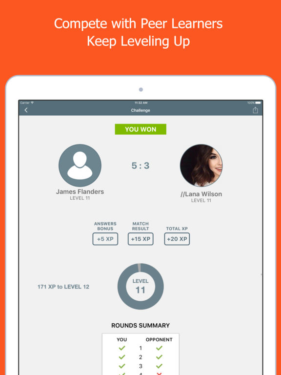 Screenshots of Learn JavaScript for iPad
