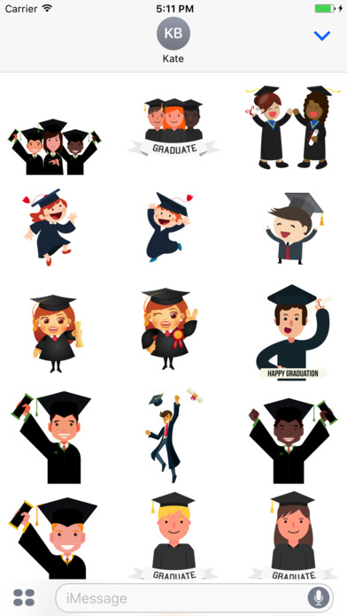 Graduation Sticker screenshot 4