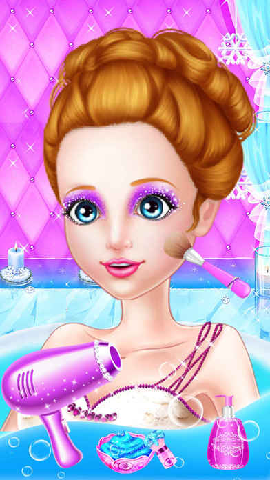美人鱼公主化妆 - 女孩子玩的换装沙龙游戏