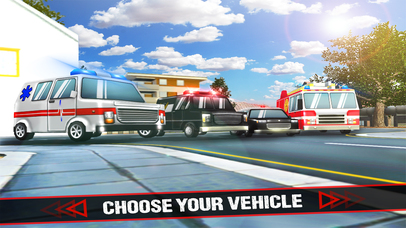 Emergency Parking - Ambulance, Firetruck, Car screenshot 3
