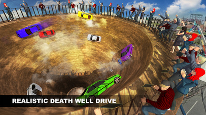 Well of Death Prado Car Stunt Rider-SUV jeep climb screenshot 4