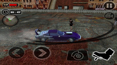 Crazy Car Crush Zombie screenshot 2