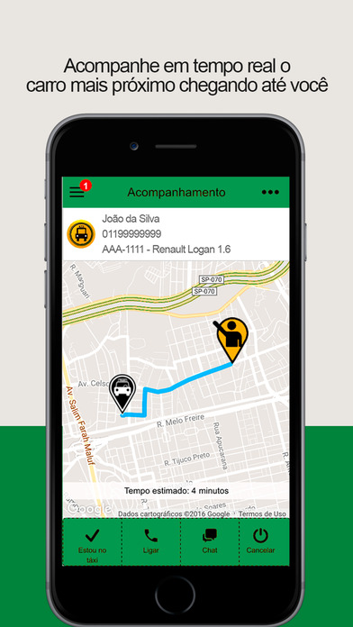 Taxi Facil Uberlandia screenshot 4
