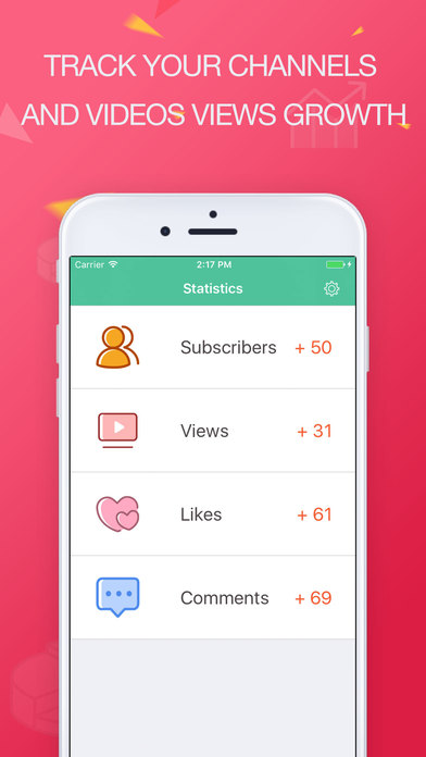 Subscribers & Likes Live Tracker for Youtube screenshot 3