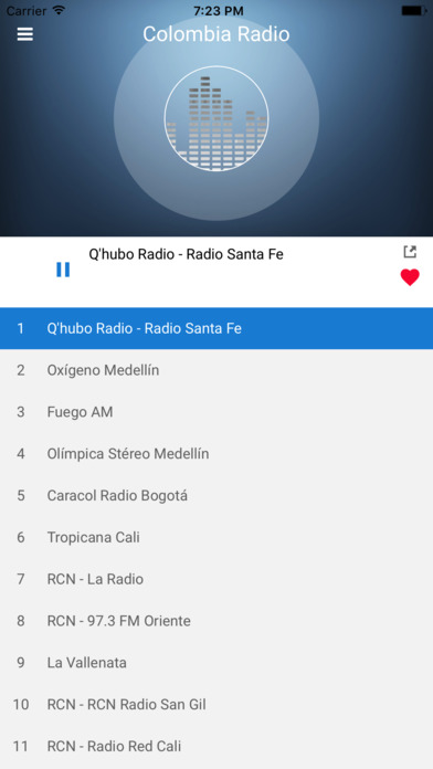 Colombia Radio Station Player - Live Streaming screenshot 2