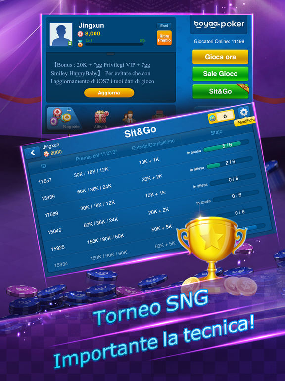 Poker texas holdem download ita