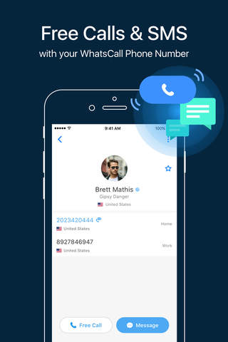 WhatsCall-Calling App+Recorder screenshot 4