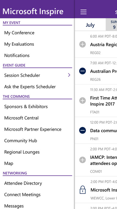 Microsoft Inspire 2017 screenshot 3