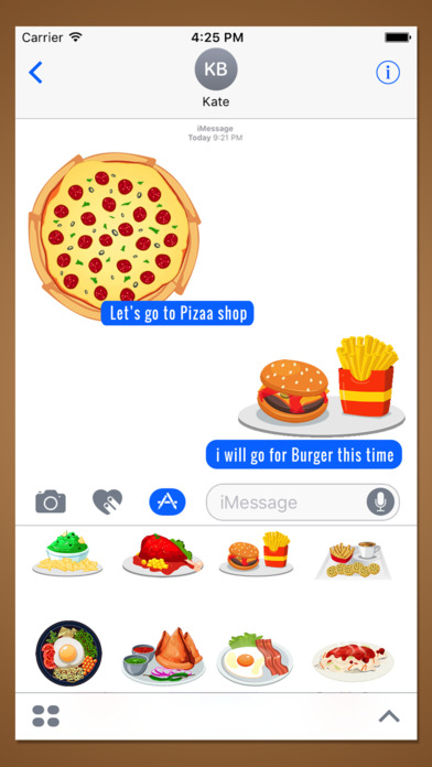 Food Emojis GIF screenshot 2
