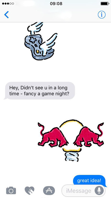 Red Bull Stickers screenshot 3