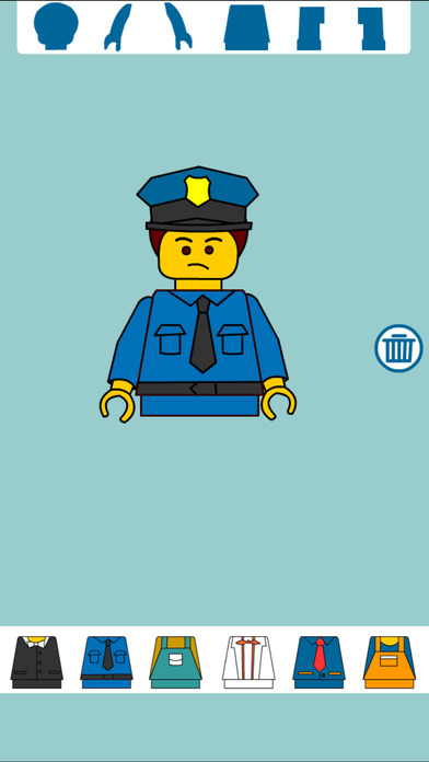 积木拼图游戏 - 积木世界城市警察游戏 screenshot 4