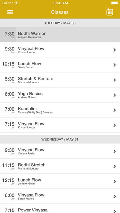 Bodhi Yoga Studio screenshot 3