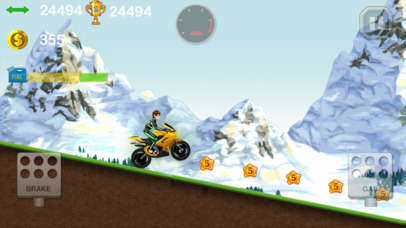 Ben Motobike Racing - 10 Worlds & Bikes screenshot 3