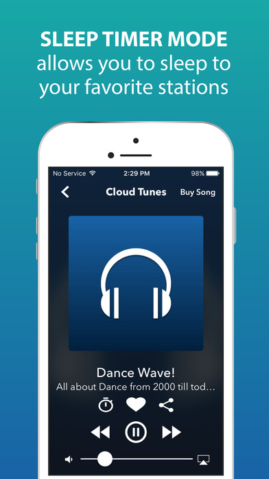 Cloud Tunes - Listen to Live Radio Stations screenshot 3