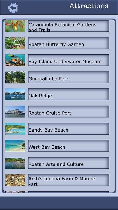 Roatan Island Offline Tourism Guide screenshot 2