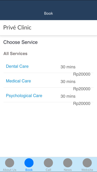 Privé Clinic screenshot 3