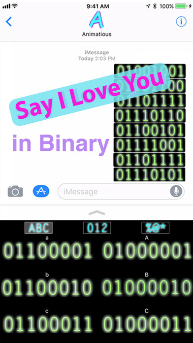 Binary Message screenshot 2