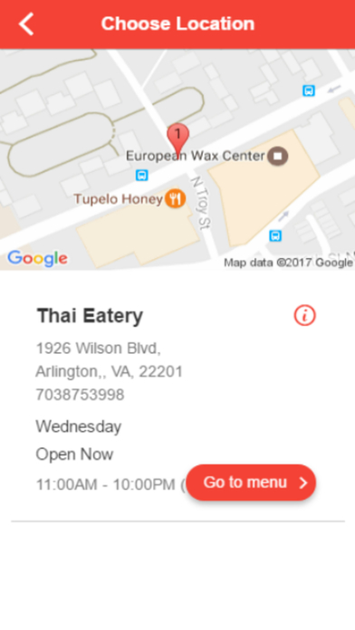 Thai Eatery screenshot 2